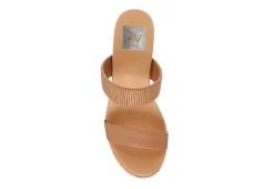 Dv By Dolce Vita Womens Effie Wedge Sandal - Tan 14 Dv By Dolce Vita Womens Effie Wedge Sandal - Tan -Chic Shoe Shop US 01 203354 05