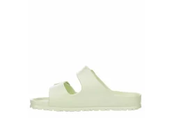 Birkenstock Womens Arizona Essentials Slide Sandal - Lime -Chic Shoe Shop US 01 203372 03