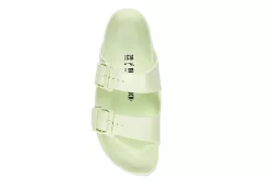 Birkenstock Womens Arizona Essentials Slide Sandal - Lime -Chic Shoe Shop US 01 203372 05