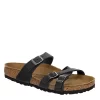 Birkenstock Womens France Footbed Sandal - Black -Chic Shoe Shop US 01 203374 00
