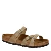 Birkenstock Womens France Footbed Sandal - Brown -Chic Shoe Shop US 01 203375 00