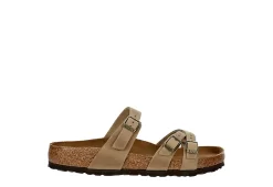 Birkenstock Womens France Footbed Sandal - Brown -Chic Shoe Shop US 01 203375 01