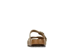 Birkenstock Womens France Footbed Sandal - Brown -Chic Shoe Shop US 01 203375 04