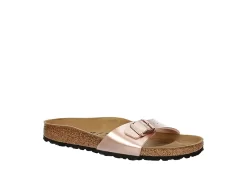 Birkenstock Womens Madrid Footbed Sandal - Rose Gold