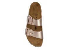 Birkenstock Womens Arizona Footbed Sandal - Rose Gold -Chic Shoe Shop US 01 203379 05