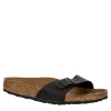 Birkenstock Womens Madrid Footbed Sandal - Black -Chic Shoe Shop US 01 203383 00