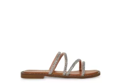 Madden Girl Womens Posh Slide Sandal - Tan -Chic Shoe Shop US 01 203400 01