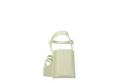 Madden Girl Womens Vaultt Wedge Sandal - Pale Green -Chic Shoe Shop US 01 203412 04