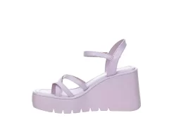 Madden Girl Womens Vaultt Wedge Sandal - Purple -Chic Shoe Shop US 01 203413 03