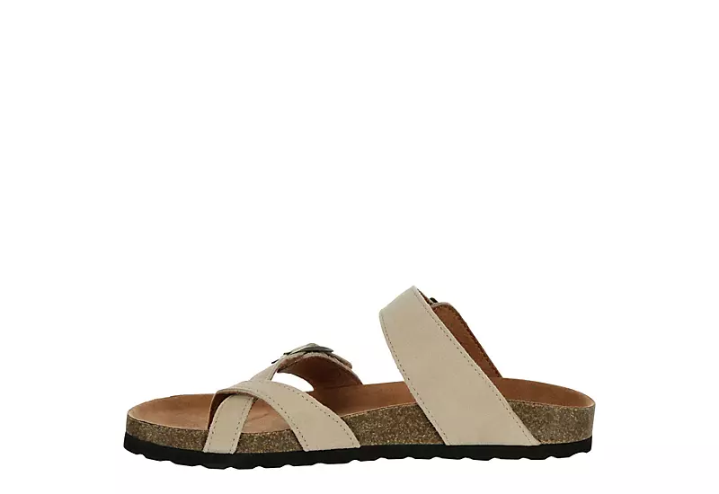 White Mountain Womens Gracie Footbed Sandal - Tan 6 White Mountain Womens Gracie Footbed Sandal - Tan - Image 4