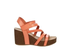 Xappeal Womens Maggy Wedge Sandal - Coral -Chic Shoe Shop US 01 203424 01