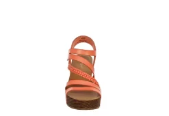 Xappeal Womens Maggy Wedge Sandal - Coral -Chic Shoe Shop US 01 203424 02