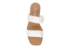 Michael By Michael Shannon Womens Patrice Wedge Sandal - White 14 Michael By Michael Shannon Womens Patrice Wedge Sandal - White -Chic Shoe Shop US 01 203429 05