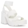 Madden Girl Womens Templee Platform Sandal - White 1 Madden Girl Womens Templee Platform Sandal - White -Chic Shoe Shop US 01 203464 00