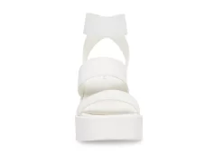 Madden Girl Womens Templee Platform Sandal - White -Chic Shoe Shop US 01 203464 02
