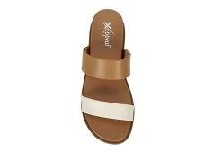Xappeal Womens Edith Slide Sandal - Tan -Chic Shoe Shop US 01 203465 05