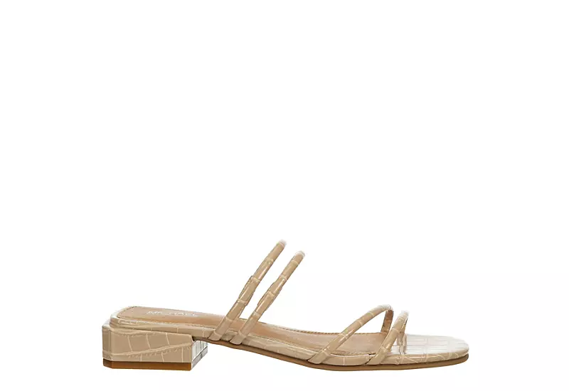 Michael By Michael Shannon Womens Liv Sandal - Tan 4 Michael By Michael Shannon Womens Liv Sandal - Tan - Image 2