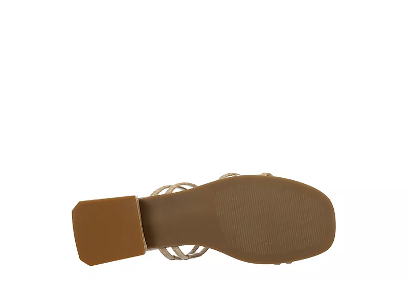 Michael By Michael Shannon Womens Liv Sandal - Tan 9 Michael By Michael Shannon Womens Liv Sandal - Tan - Image 7