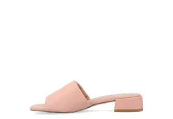 Journee Collection Womens Elidia Slip On Sandal - Blush -Chic Shoe Shop US 01 203586 03