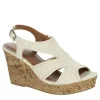 Jellypop Womens Lisbon Wedge Sandal - Natural -Chic Shoe Shop US 01 203922 00
