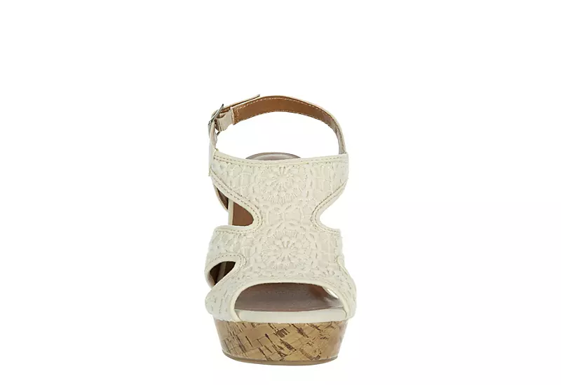Jellypop Womens Lisbon Wedge Sandal - Natural 5 Jellypop Womens Lisbon Wedge Sandal - Natural - Image 3