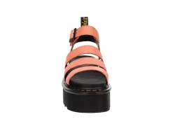 Dr. Martens Dr.martens Womens Blaire Quad Pisa Sandal - Coral -Chic Shoe Shop US 01 204064 02
