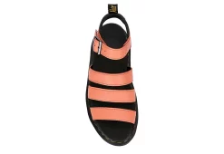 Dr. Martens Dr.martens Womens Blaire Quad Pisa Sandal - Coral -Chic Shoe Shop US 01 204064 05