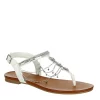 Jellypop Womens Daizy Sandal - White -Chic Shoe Shop US 01 204068 00