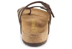 Birkenstock Womens Mayari Footbed Sandal - Brown -Chic Shoe Shop US 01 213426 02