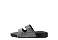 Madden Girl Womens Teddy Footbed Slide Sandal - Black 12 Madden Girl Womens Teddy Footbed Slide Sandal - Black -Chic Shoe Shop US 01 250030 03