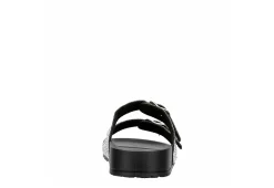 Madden Girl Womens Teddy Footbed Slide Sandal - Black 13 Madden Girl Womens Teddy Footbed Slide Sandal - Black -Chic Shoe Shop US 01 250030 04