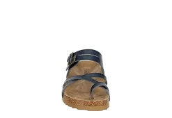 Bjorndal Womens Sami Footbed Sandal - Navy -Chic Shoe Shop US 01 250080 02