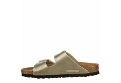 Birkenstock Womens Arizona Footbed Sandal - Gold -Chic Shoe Shop US 01 250092 03