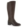 Easy Street Womens Jewel Wide Calf Tall Boot - Brown 2 Easy Street Womens Jewel Wide Calf Tall Boot - Brown -Chic Shoe Shop US 01 300662 00