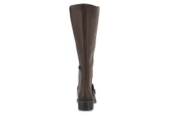 Easy Street Womens Jewel Wide Calf Tall Boot - Brown -Chic Shoe Shop US 01 300662 04