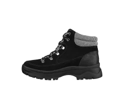 Skechers Womens Broadies Lace Up Boot - Black 11 Skechers Womens Broadies Lace Up Boot - Black -Chic Shoe Shop US 01 301851 02
