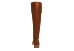 Eva & Zoe Womens Bria Wide Calf Tall Boot - Cognac -Chic Shoe Shop US 01 301948 04