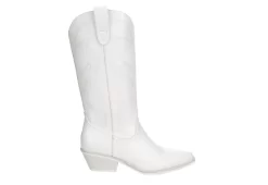 Madden Girl Womens Redford Western Boot - White -Chic Shoe Shop US 01 302385 01
