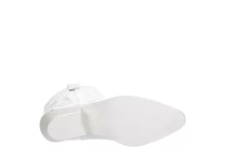 Madden Girl Womens Redford Western Boot - White -Chic Shoe Shop US 01 302385 06