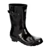 London Fog Womens Piccadilly Rain Boot - Black -Chic Shoe Shop US 01 302401 00