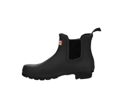 Hunter Boots Llc Womens Original Chelsea Rain Boot - Black -Chic Shoe Shop US 01 302437 03