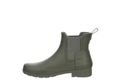 Hunter Boots Llc Womens Original Refined Chelsea Rain Boot - Grey -Chic Shoe Shop US 01 302443 03