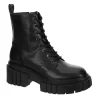 Madden Girl Womens Philly Lace Up Boot - Black