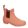 Hunter Boots Llc Womens Original Chelsea Rain Boot - Pink 2 Hunter Boots Llc Womens Original Chelsea Rain Boot - Pink -Chic Shoe Shop US 01 302663 00