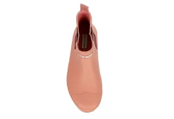 Hunter Boots Llc Womens Original Chelsea Rain Boot - Pink -Chic Shoe Shop US 01 302663 05