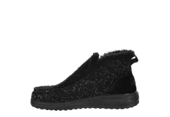 Heydude Womens Denny Sparkle - Black -Chic Shoe Shop US 01 302712 03