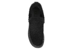 Heydude Womens Denny Sparkle - Black -Chic Shoe Shop US 01 302712 05