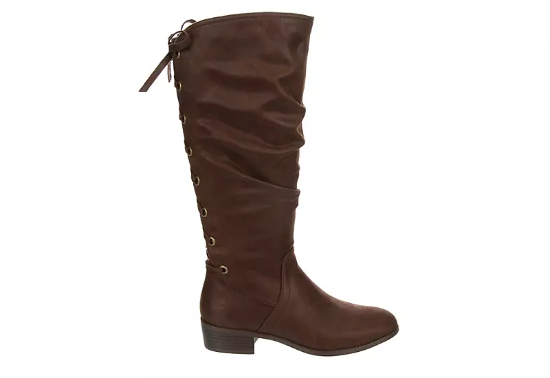 Xappeal Womens Cheyenne Tall Boot - Brown 4 Xappeal Womens Cheyenne Tall Boot - Brown - Image 2