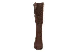 Xappeal Womens Cheyenne Wide Calf Tall Boot - Brown 11 Xappeal Womens Cheyenne Wide Calf Tall Boot - Brown -Chic Shoe Shop US 01 302740 02