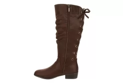 Xappeal Womens Cheyenne Wide Calf Tall Boot - Brown 12 Xappeal Womens Cheyenne Wide Calf Tall Boot - Brown -Chic Shoe Shop US 01 302740 03